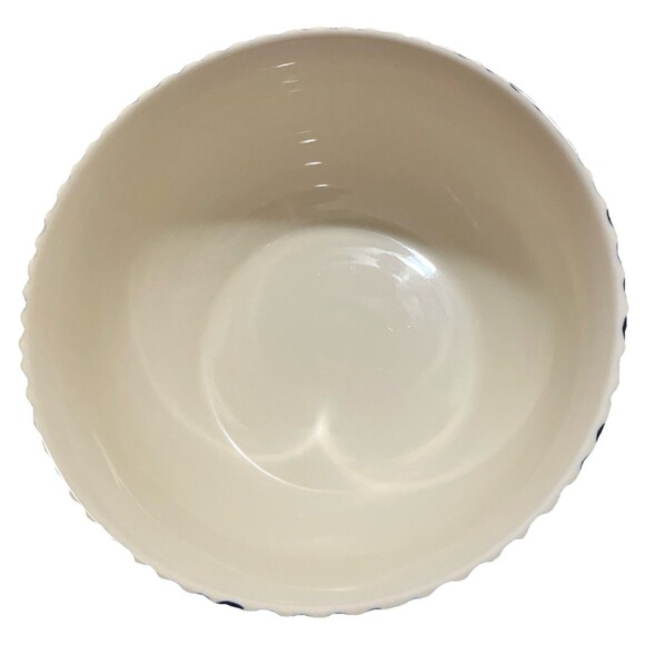 BLUE CRAB BAY CO BLUE CRAB DEEP MIXING BOWL 10” x 5” Hand Painted In Thailand - Picture 14 of 16